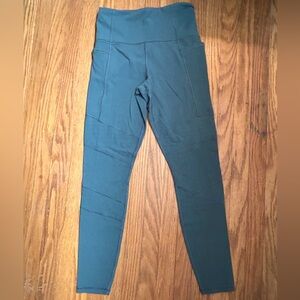 Athleta Inclination Moto Tight, Bali Green Small